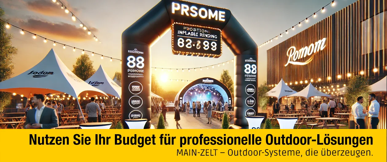 Jahresendspurt: Nutzen Sie Ihr Budget für professionelle Outdoor-Lösungen