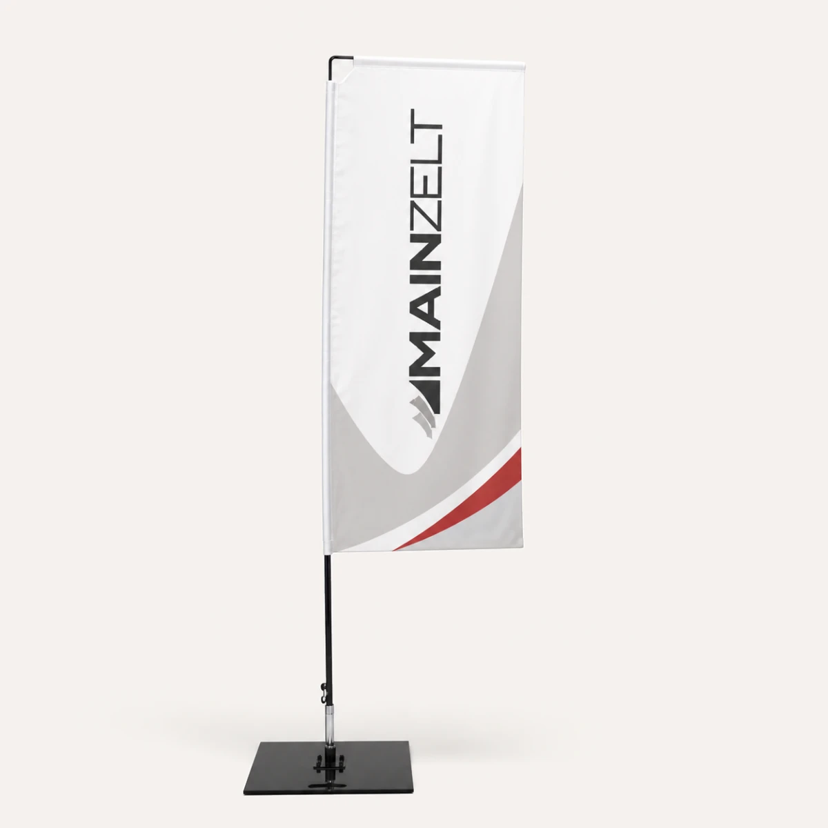 Beachflag Square 270 inkl. Glasfaser Mast