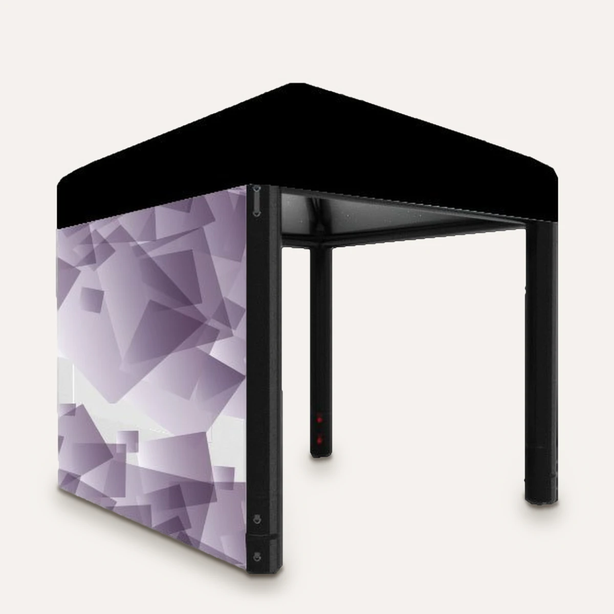 Aufblasbarer Pavillon mit bedruckter geschlossener Seitenwand