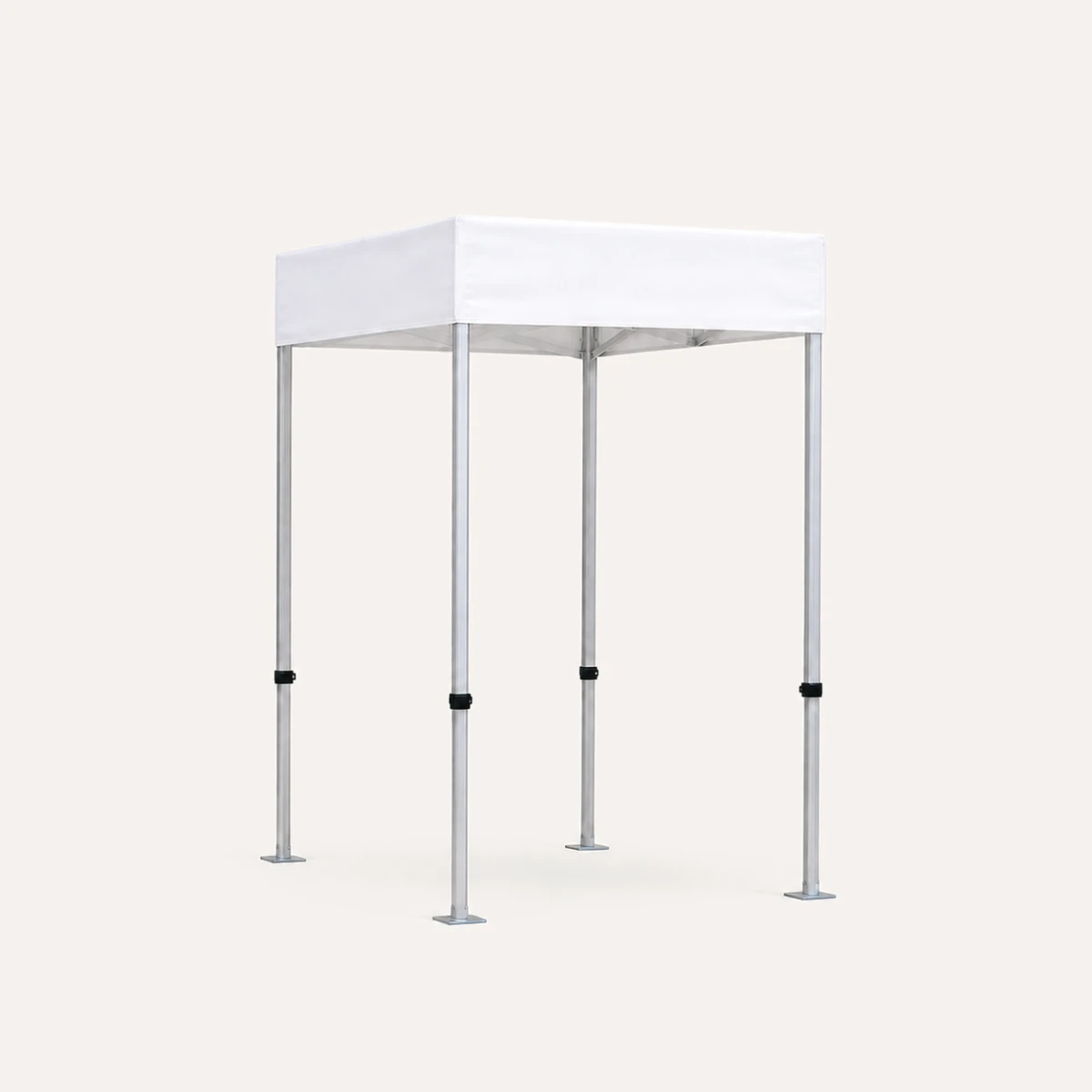 Faltpavillon 1,5×1,5m Hex45 mit Flachdach
