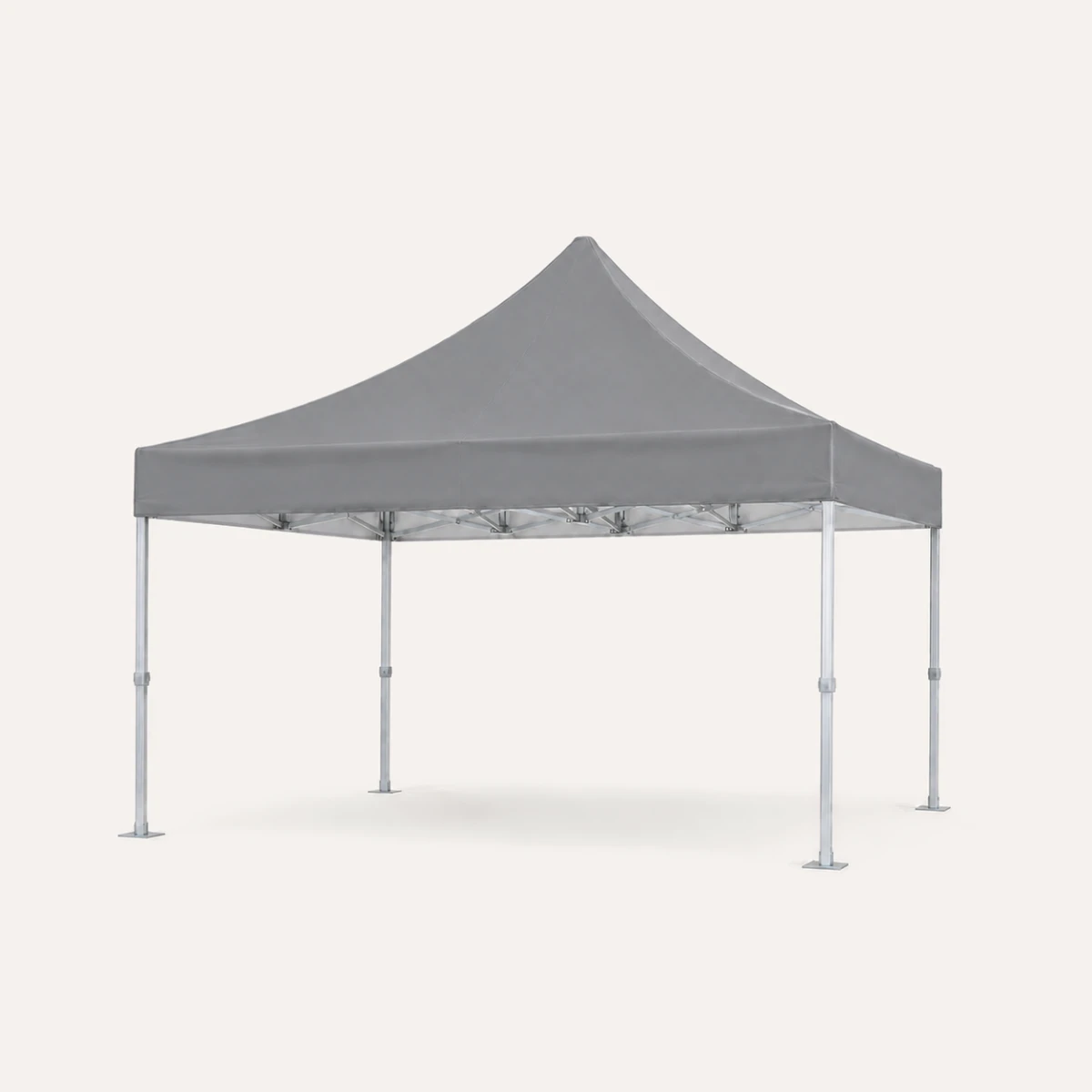 Faltpavillon 4x4m Modular, stabiles Aluminium Eventzelt, Ansicht 7