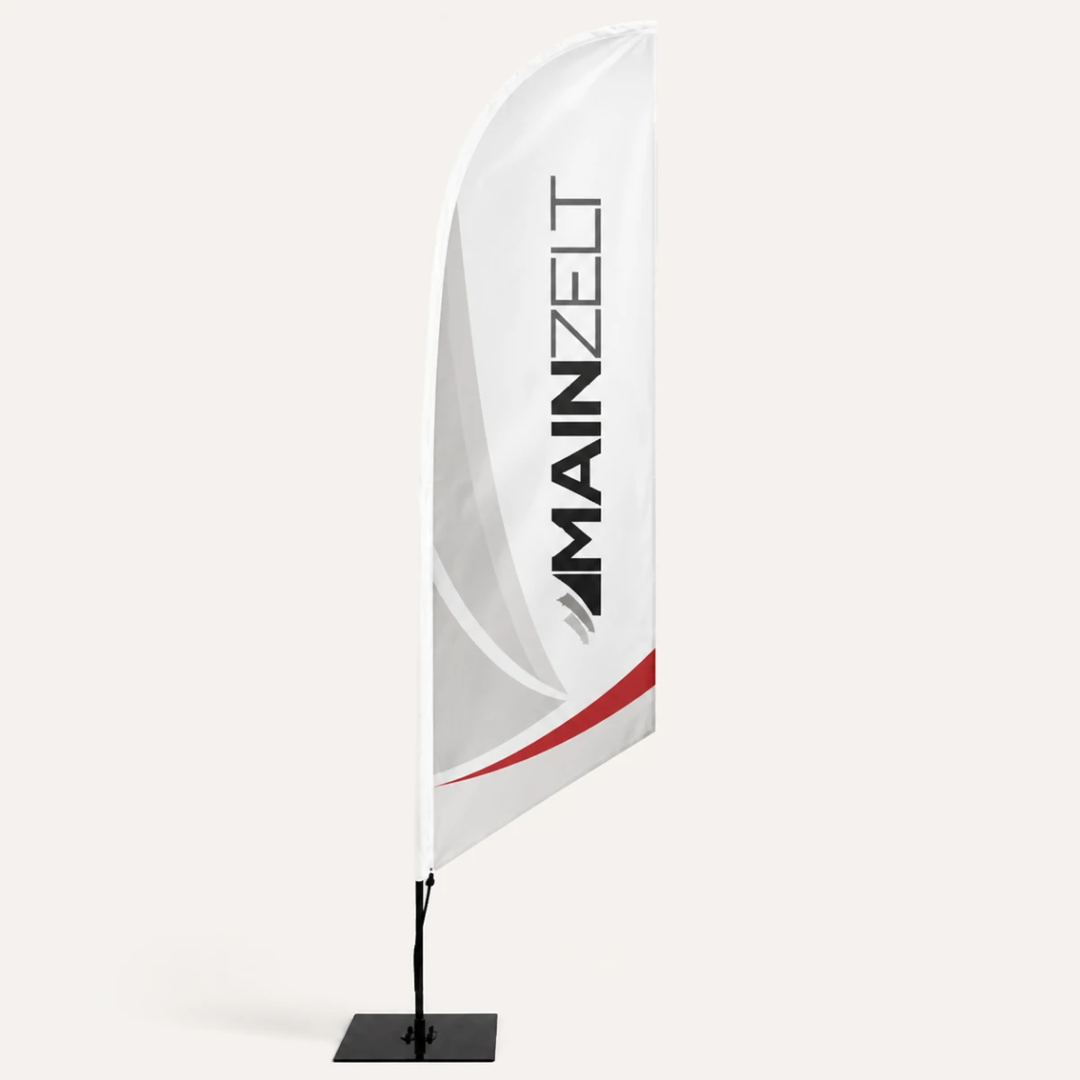 Beachflag Schräg 520 inkl. Glasfaser Mast