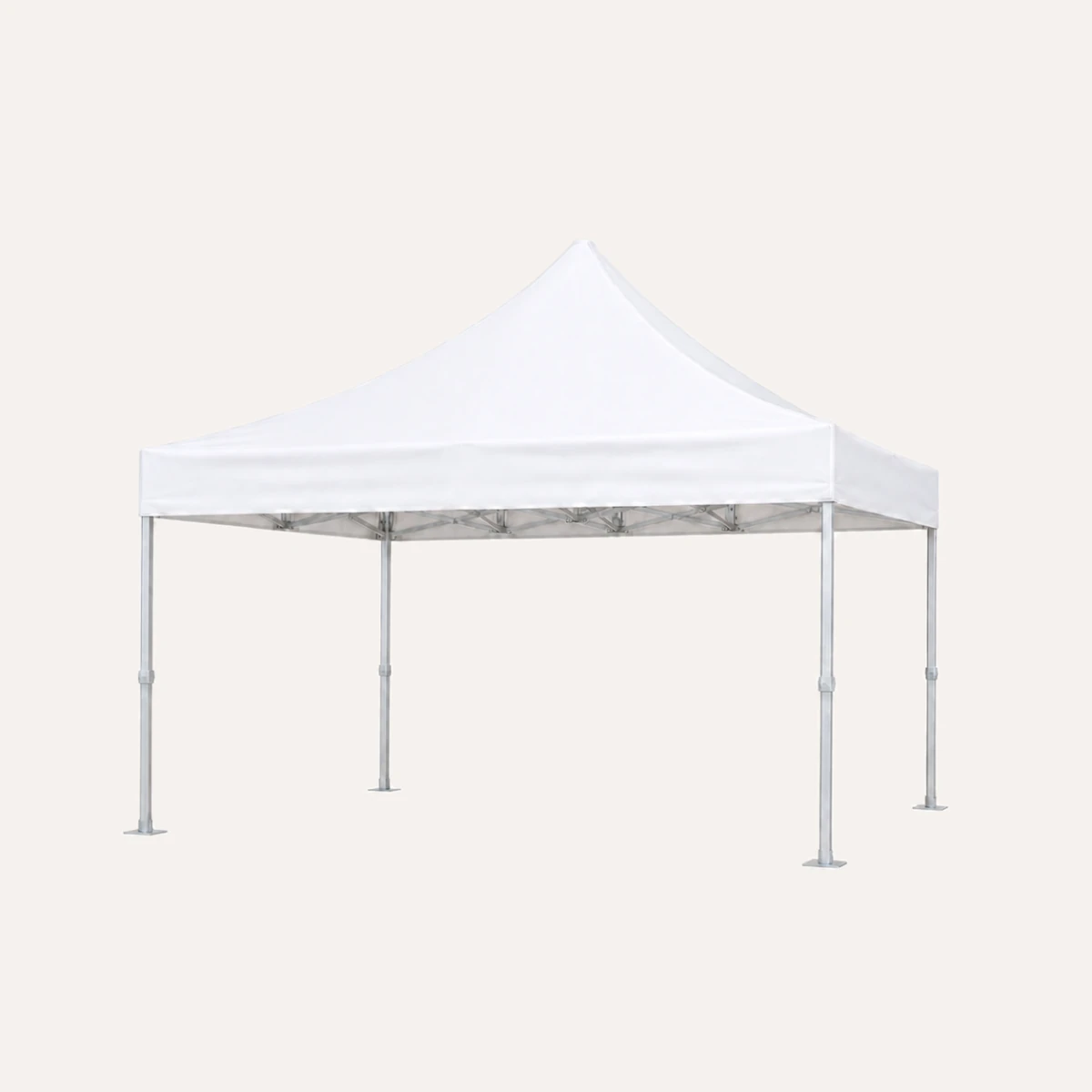 Faltpavillon 4x4m Modular, stabiles Aluminium Eventzelt