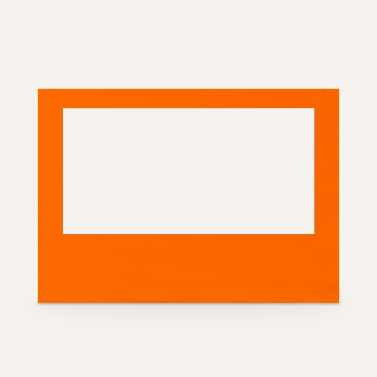 Seitenwand 3 m mit Fenster in Orange für Faltpavillons