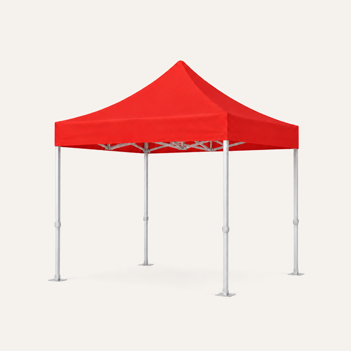 Faltpavillon 2 × 2 m Modular für kompakte Profi-Stände, weitere Ansicht