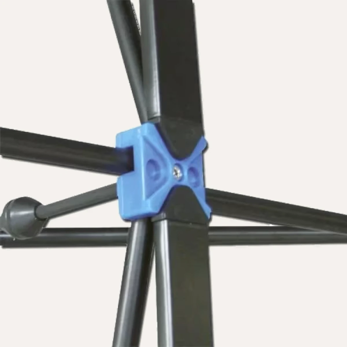 Messewand Professional 3x3 geschwungen Detailansicht der Konstruktion