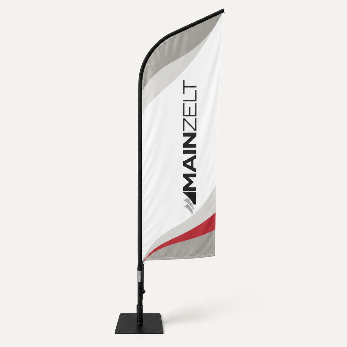Beachflag Schräg 310 inkl. Glasfaser Mast