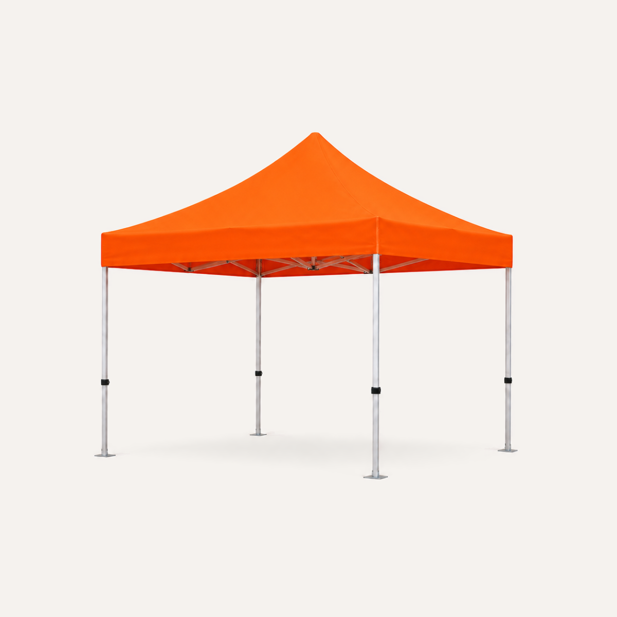 Faltzelt 3 × 3 m Hex45 Allround mit Aluminiumgestell, weitere Ansicht