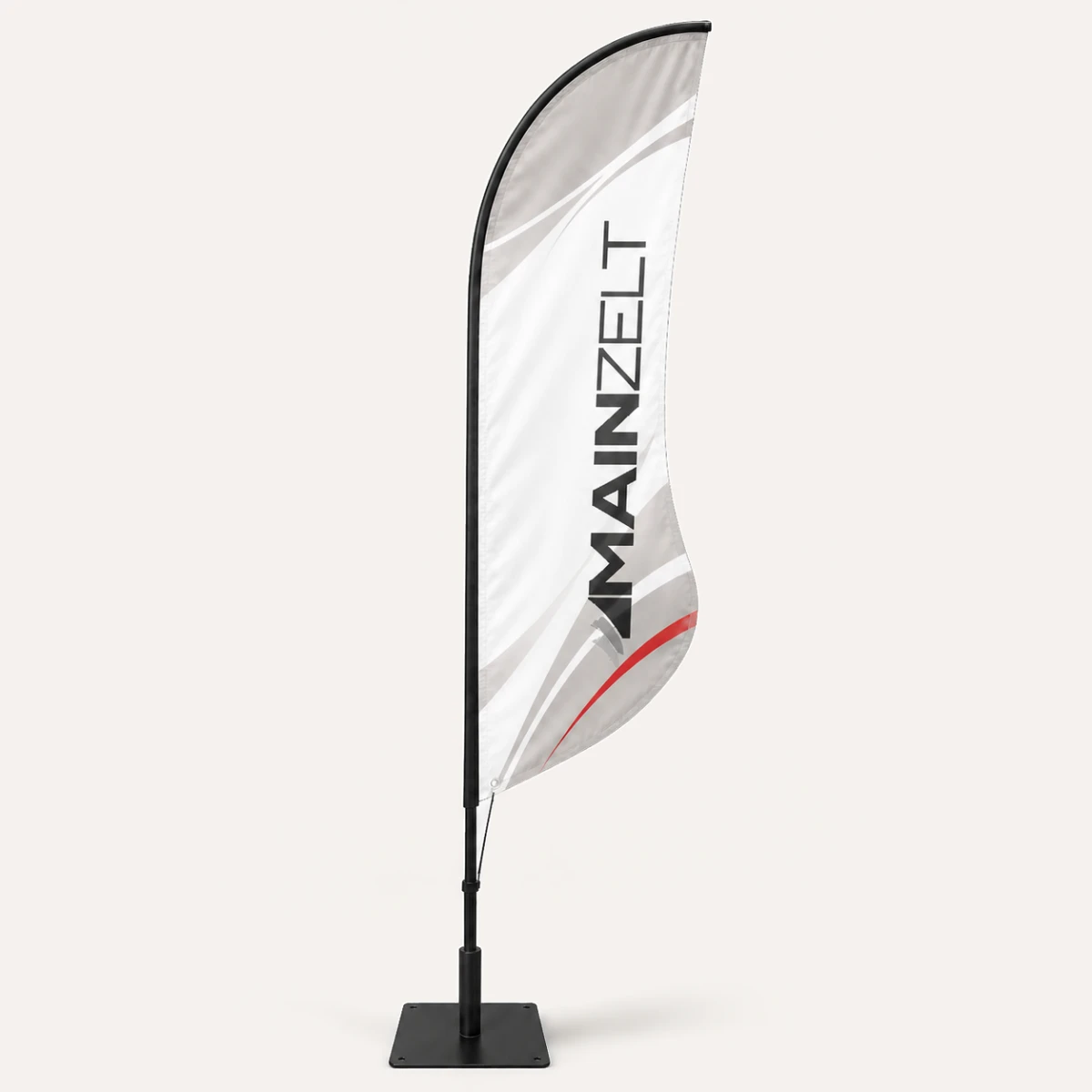 Beachflag Konvex 310 inkl. Glasfaser Mast