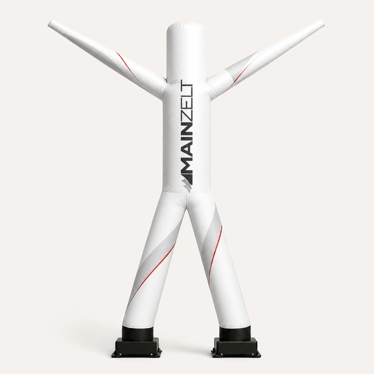 Skydancer / Airdancer 3 m, kompakte Werbefigur mit Doppelstandfuß