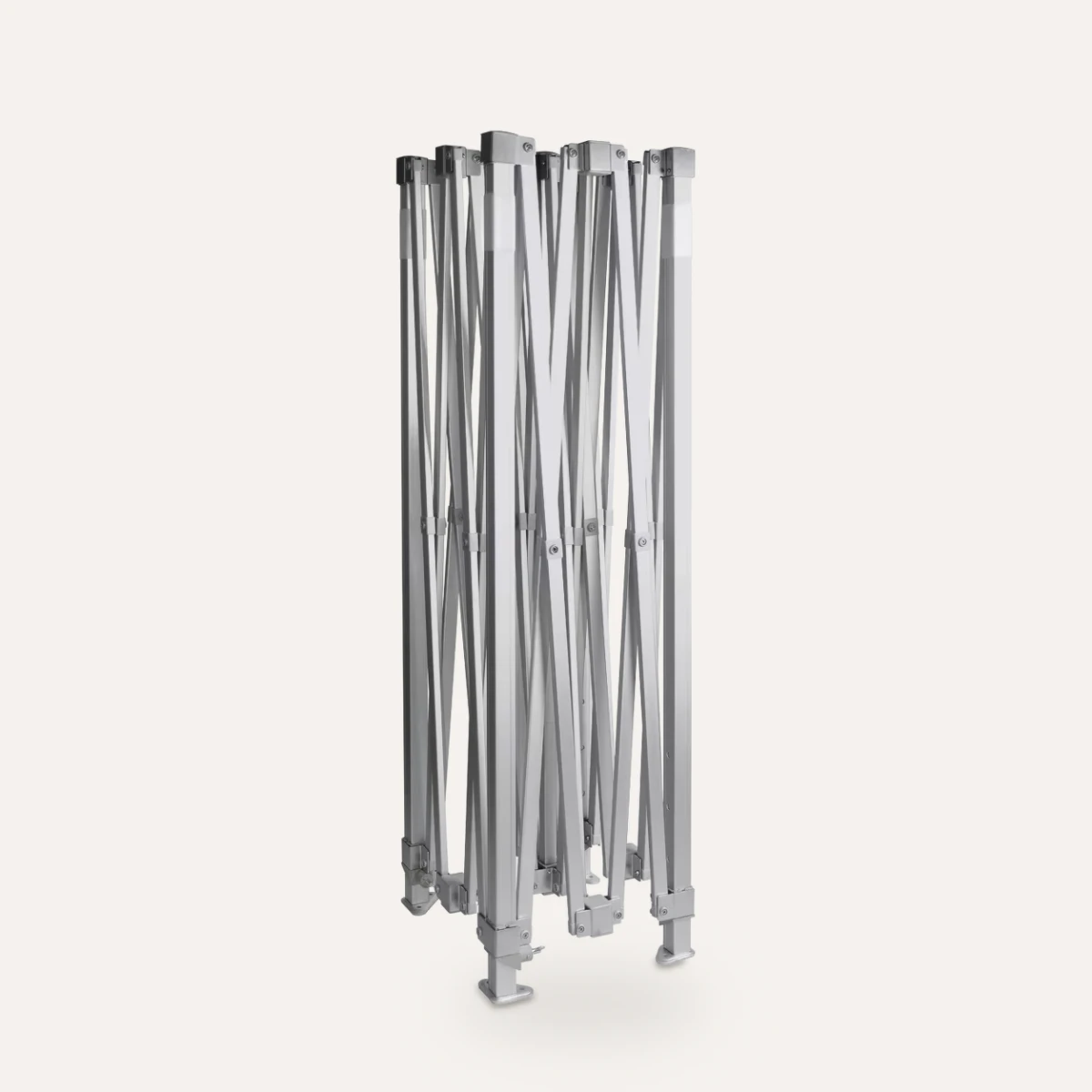 Zusammengefaltetes Aluminiumgestell des Marktzelts Businessline