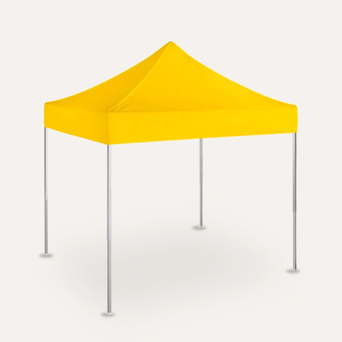 Marktzelt 3 × 3 m Businessline mit Polyesterdach, weitere Ansicht