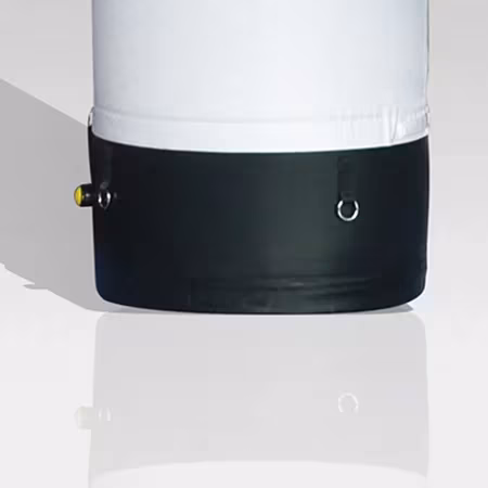 Aufblasbare Werbesäule pneumatisch RGB - Detailansicht