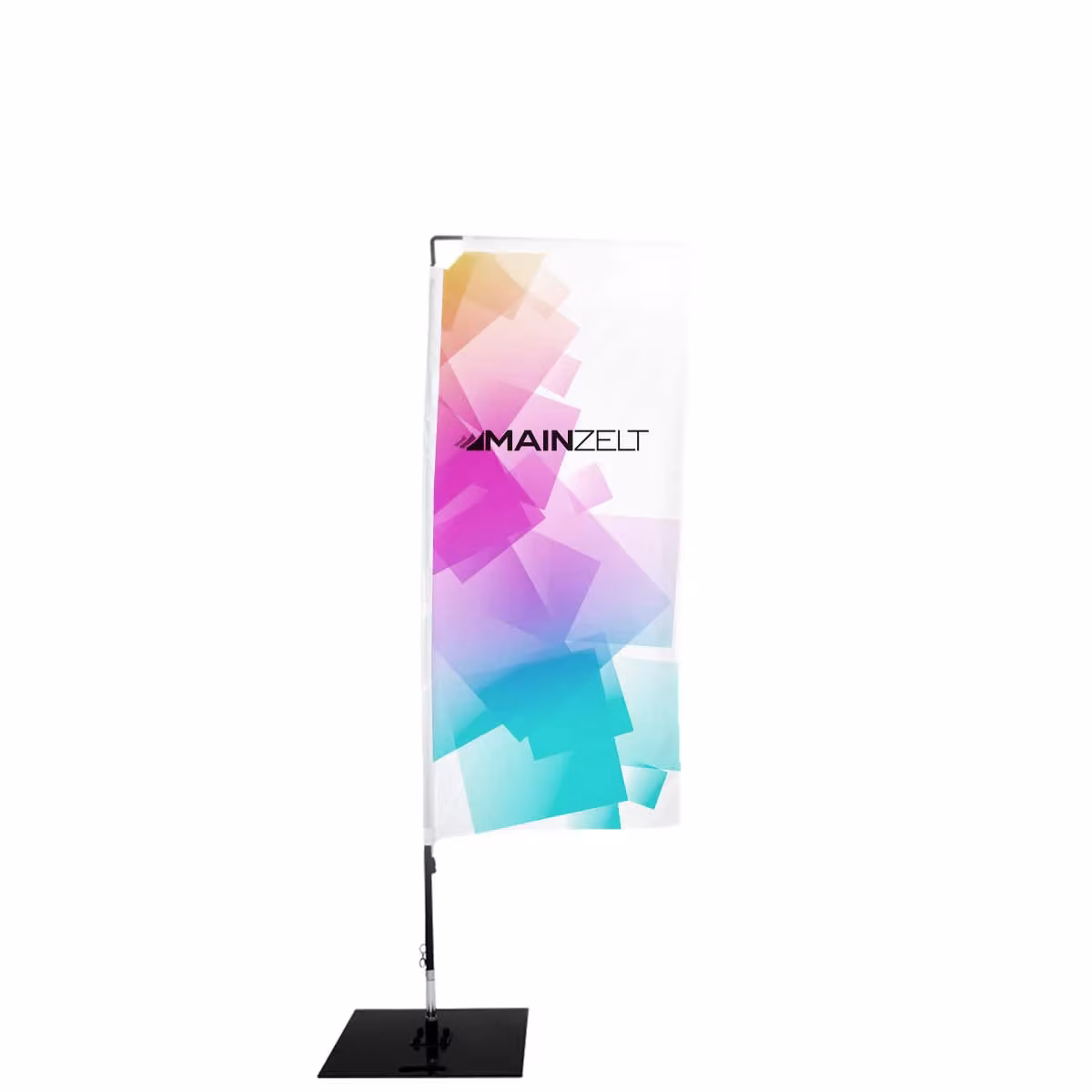 Beachflag Square 270 inkl. Glasfaser Mast - Hauptansicht