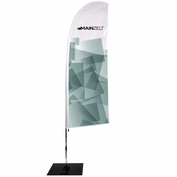 Beachflag Classic 310 inkl. Glasfaser Mast - Produktansicht 2