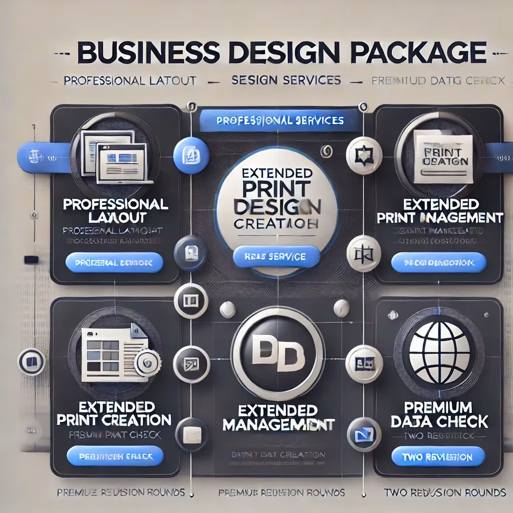 Gestaltungspaket Business - Grafikdesign und Layout Service