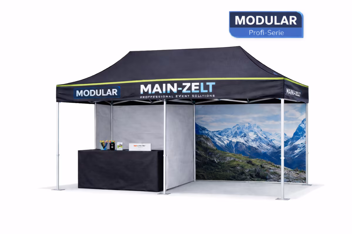 Faltpavillon 3x6m Modular – Aluminium Faltzelt für professionelle Einsätze