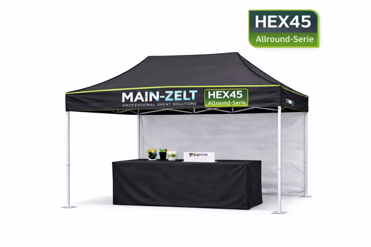 Faltpavillon 2x3m – Hex45 (Allround)