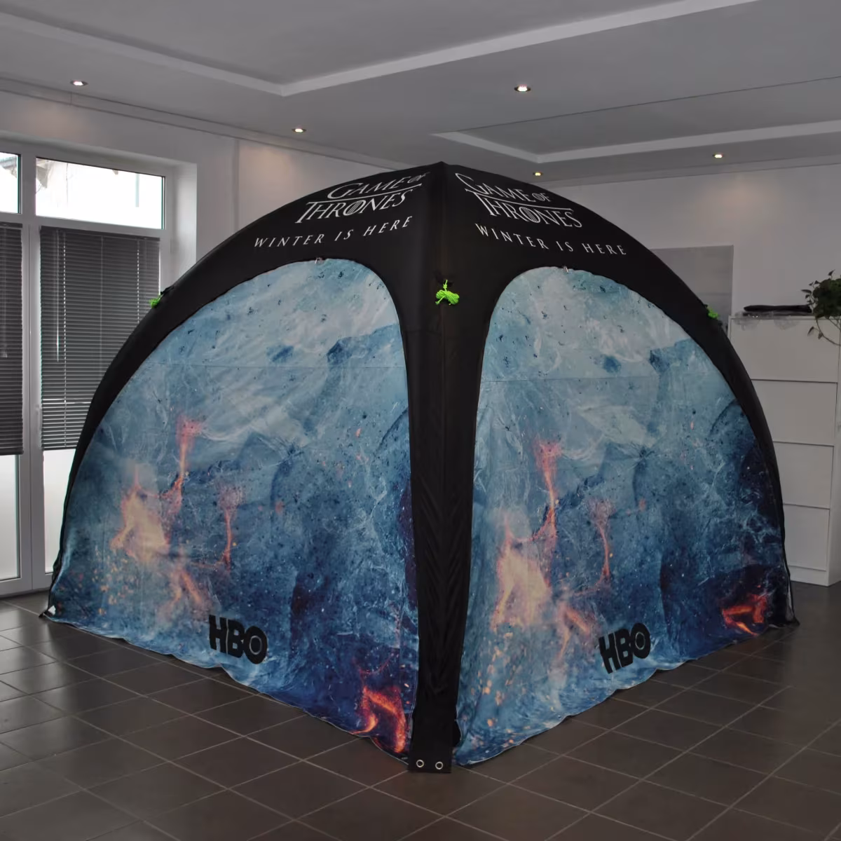 Aufblasbares Dome Zelt Seitenwände 3 m - Seitenwand-Ansicht - Ansicht 5