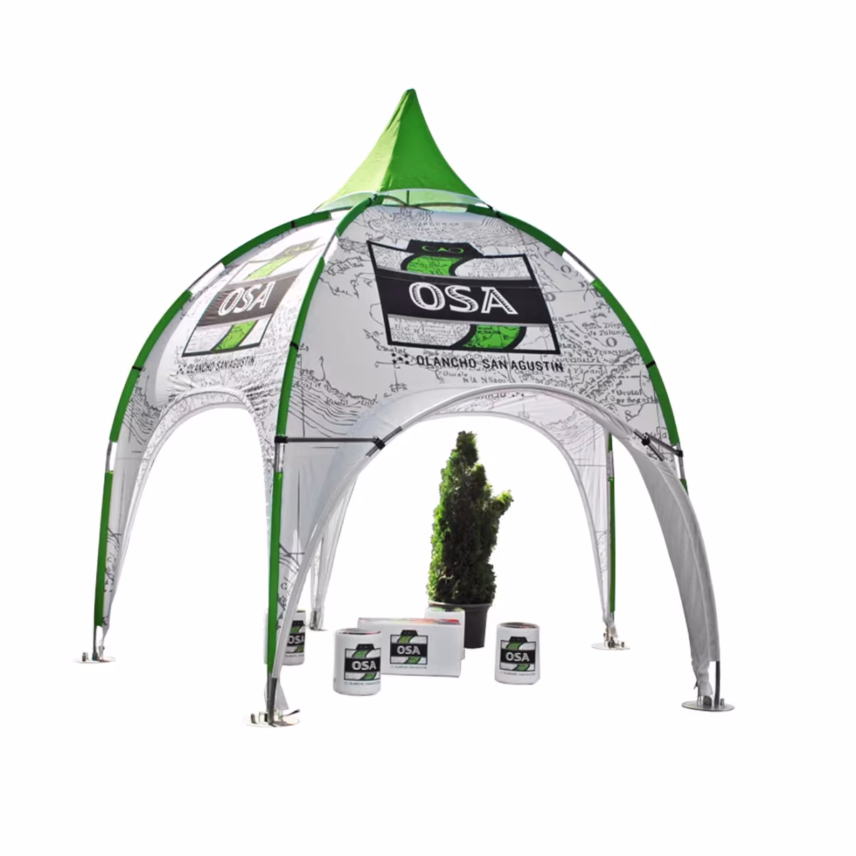 Klassik Dome Zelt Seitenwand 3m Modell Osa