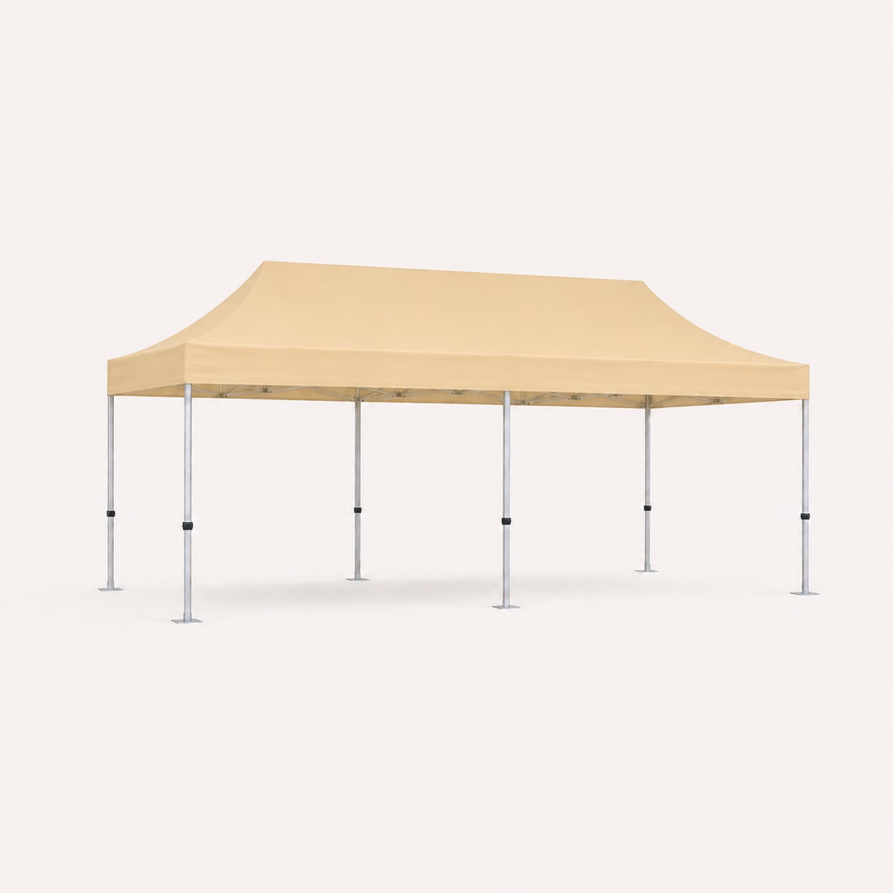 Faltpavillon 3 × 6 m Hex45 Allround mit 18 m² Fläche, weitere Ansicht