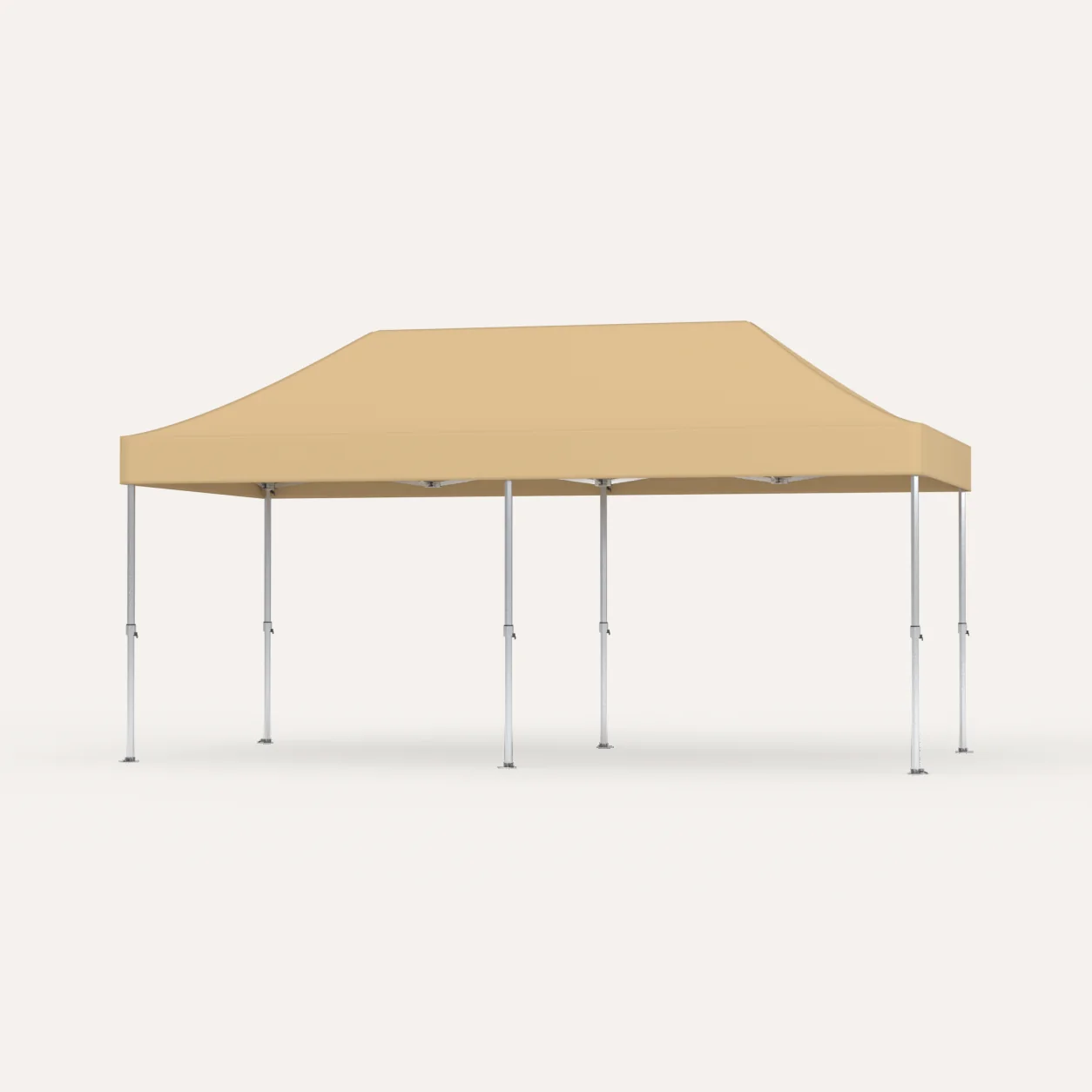 Faltzelt 3x6 m Premium Hex57 (High-End) aus Aluminium, weitere Ansicht
