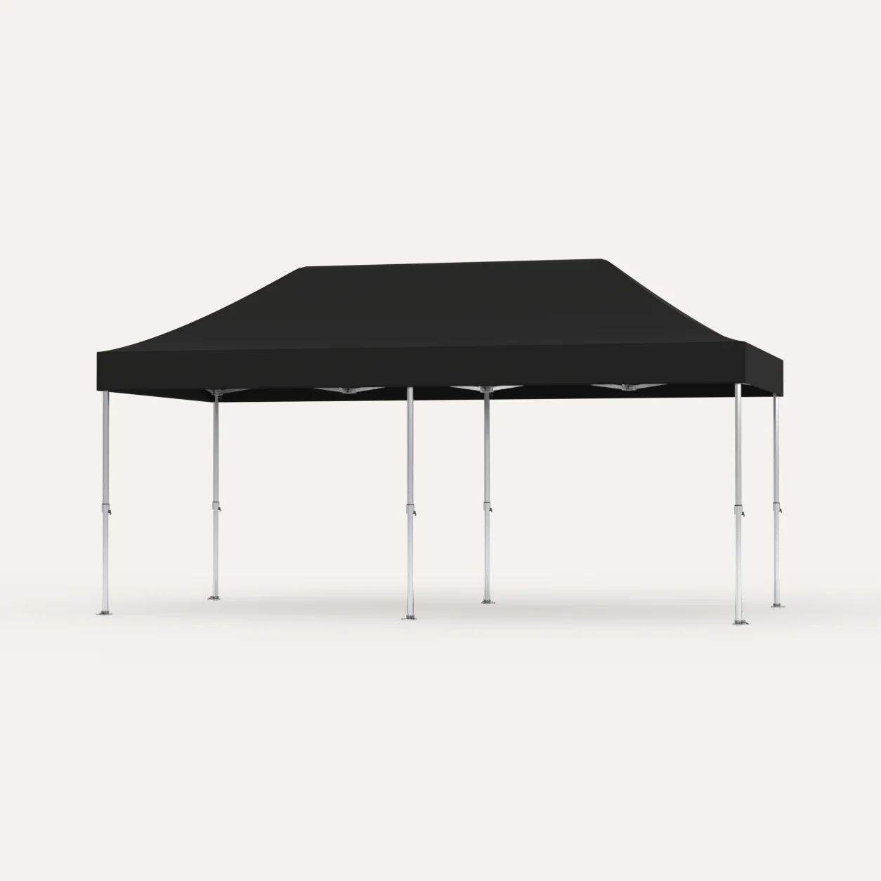 Faltzelt 3x6 m Premium Hex57 (High-End) aus Aluminium, weitere Ansicht