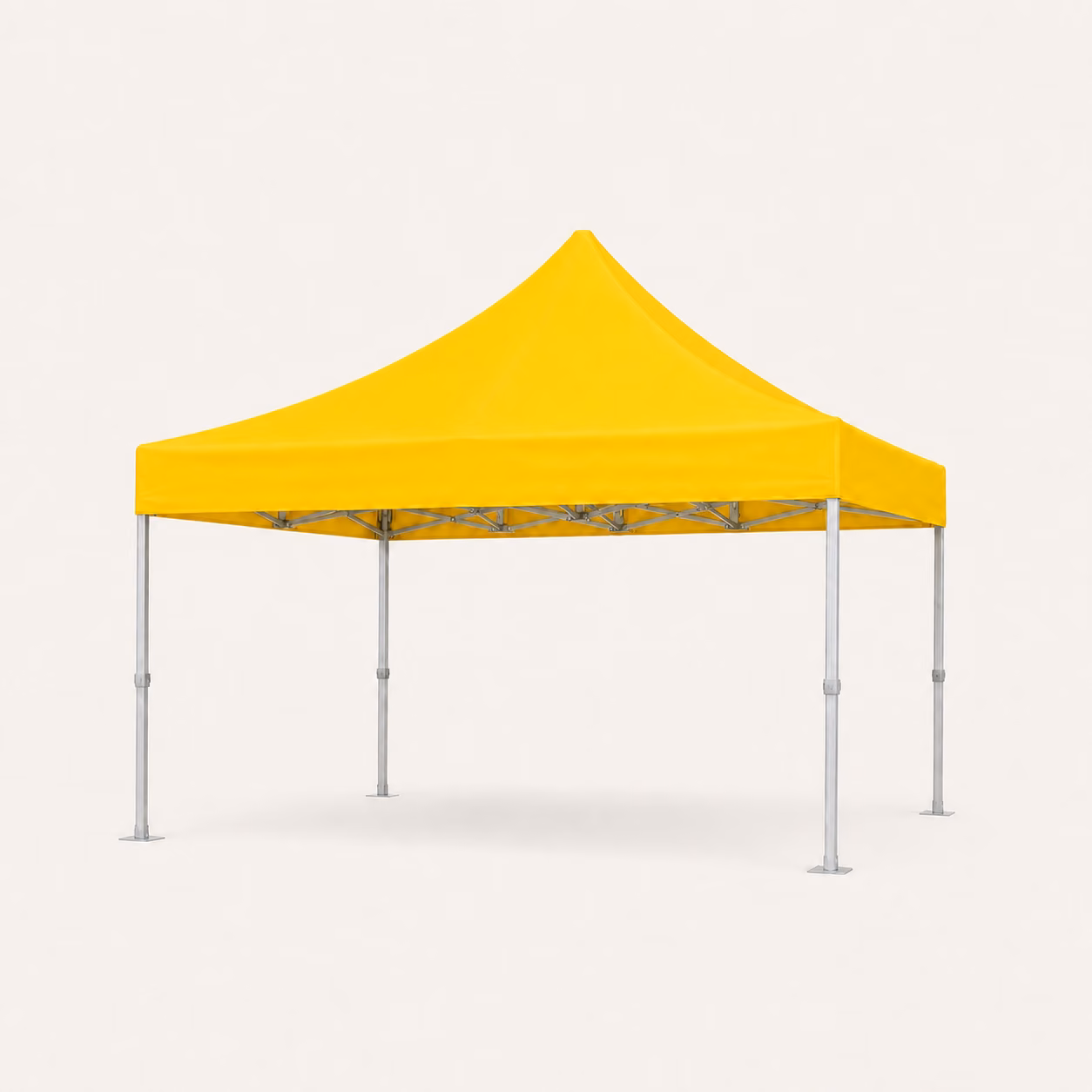 Faltpavillon 4x4m Modular, stabiles Aluminium Eventzelt, Ansicht 6