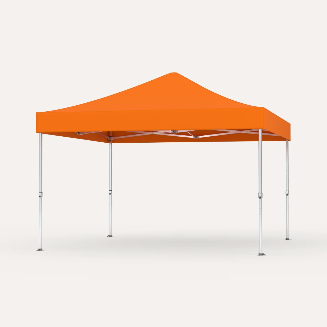 Profi-Faltpavillon 4 × 4 m Premium Hex57 für Event, Markt und Verein, weitere Ansicht
