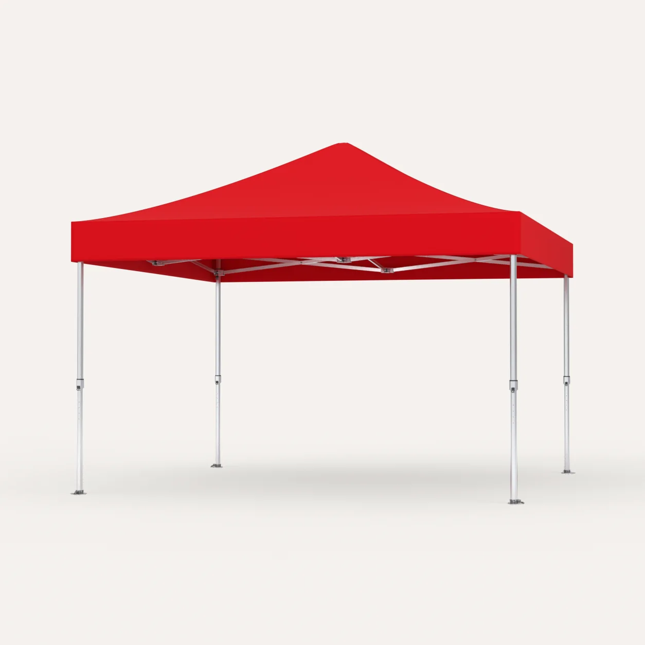 Profi-Faltpavillon 4 × 4 m Premium Hex57 für Event, Markt und Verein, weitere Ansicht