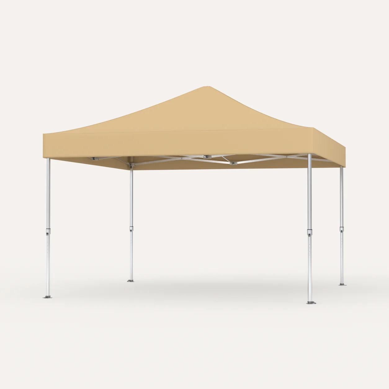 Profi-Faltpavillon 4 × 4 m Premium Hex57 für Event, Markt und Verein, weitere Ansicht