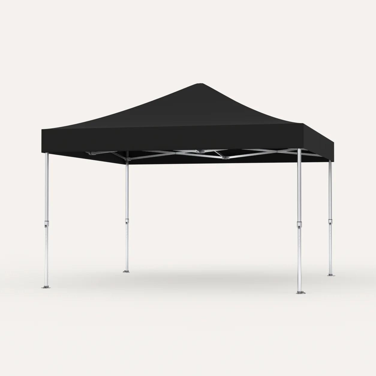 Profi-Faltpavillon 4 × 4 m Premium Hex57 für Event, Markt und Verein, weitere Ansicht