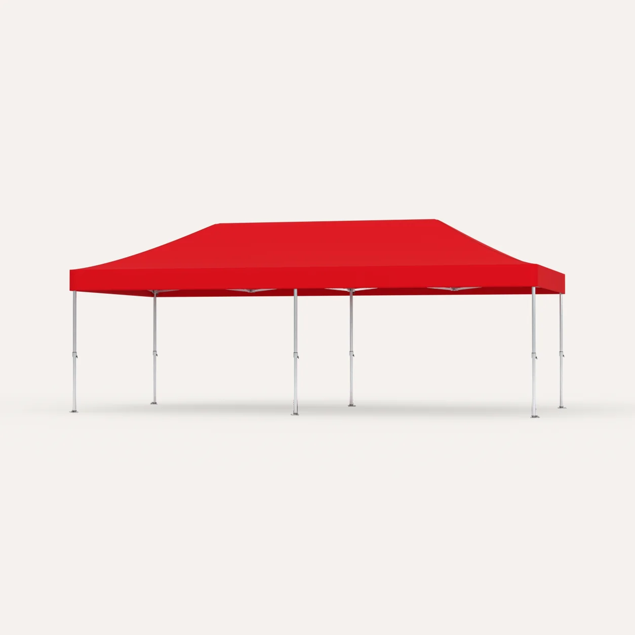 Faltzelt 4x8 m Premium Hex57 (High-End) mit 32 m² Fläche, weitere Ansicht