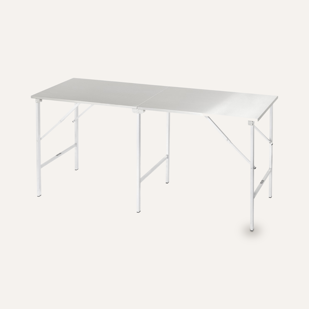 Falttisch Edelstahl 200 × 70 × 90 cm