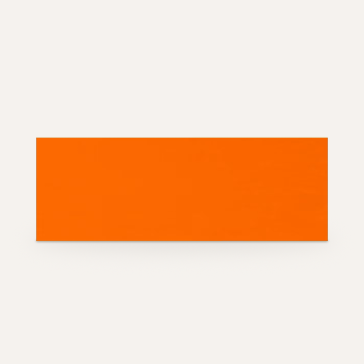 Orangefarbene Seitenwand 6 m