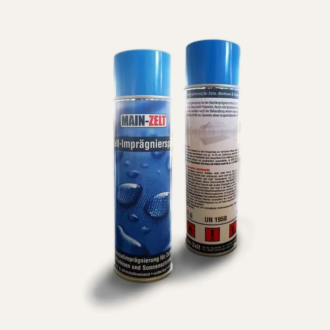 Imprägnierspray für Faltzelte