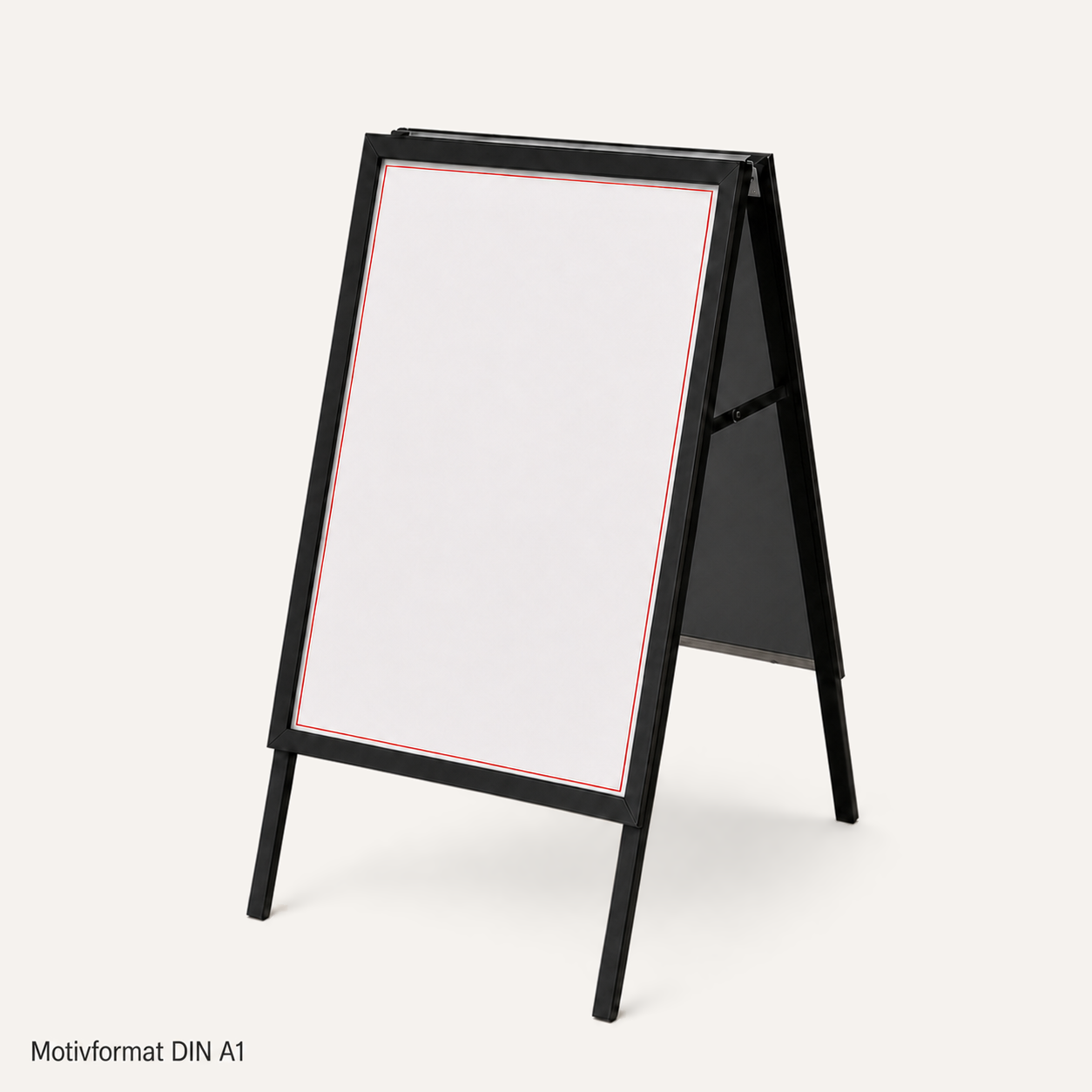 Kundenstopper DIN A1 Schwarz