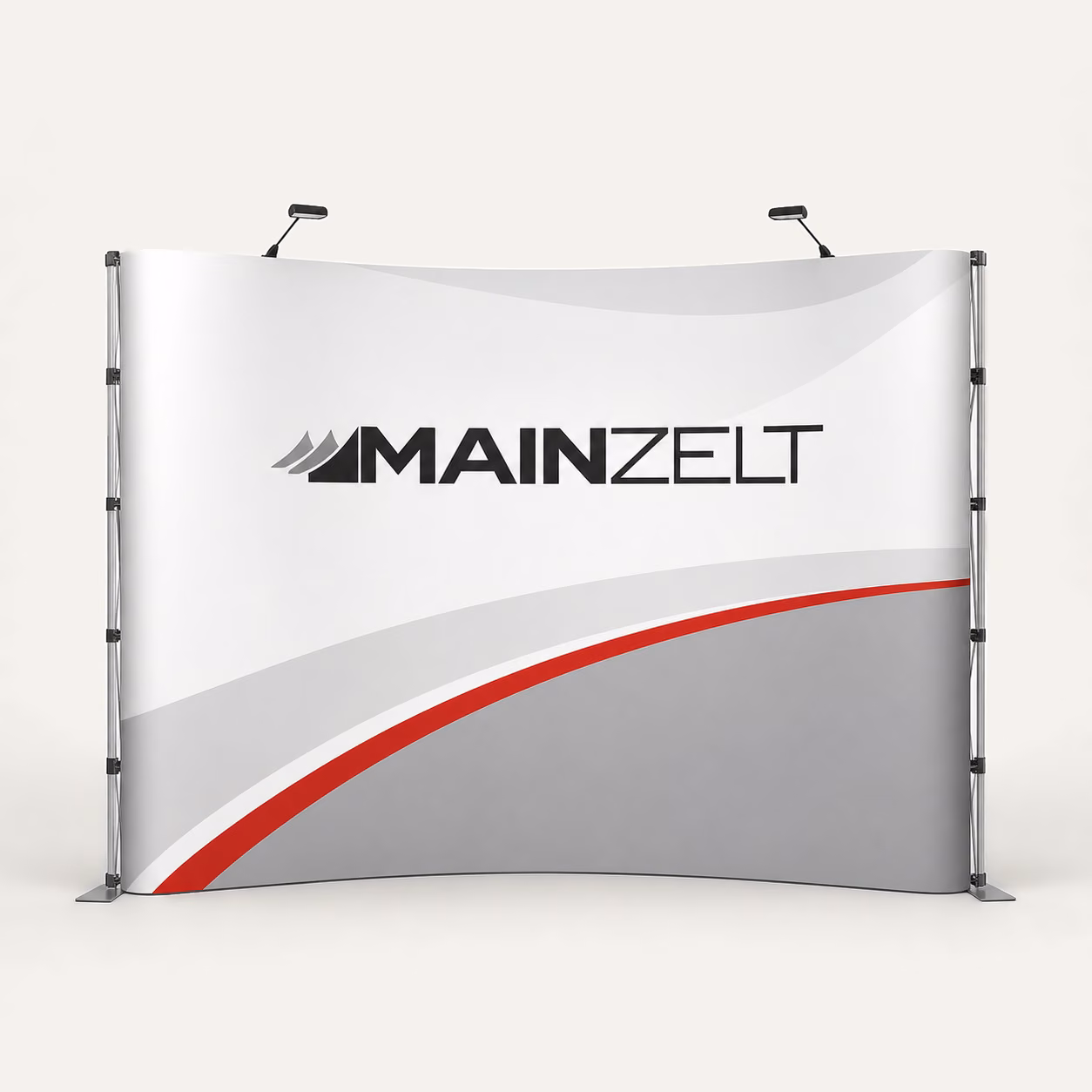Messewand Professional 3x3 geschwungen