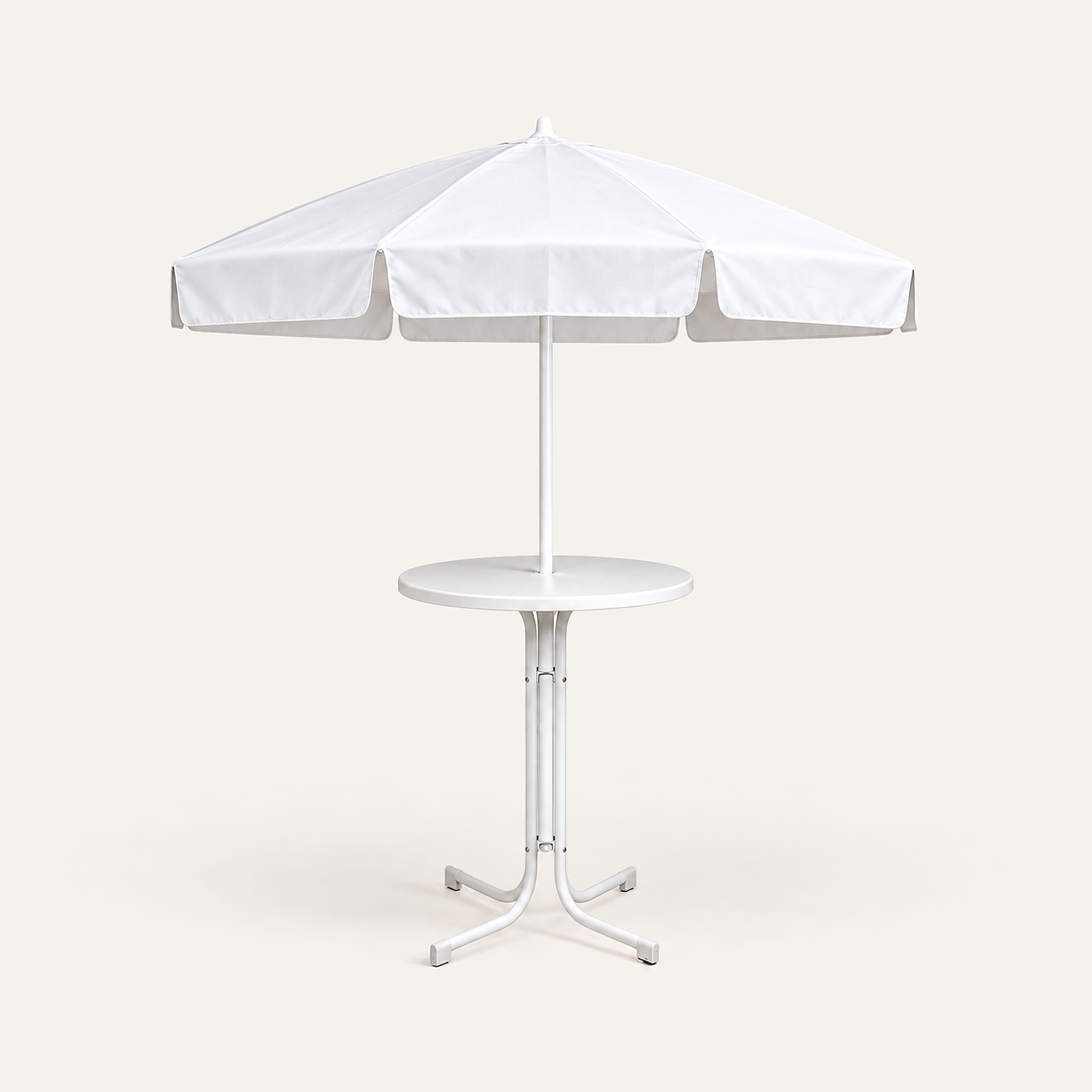 Werbeschirm rund 180 cm