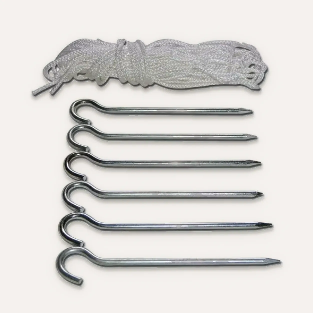 Spannleinen-Set Faltzelt